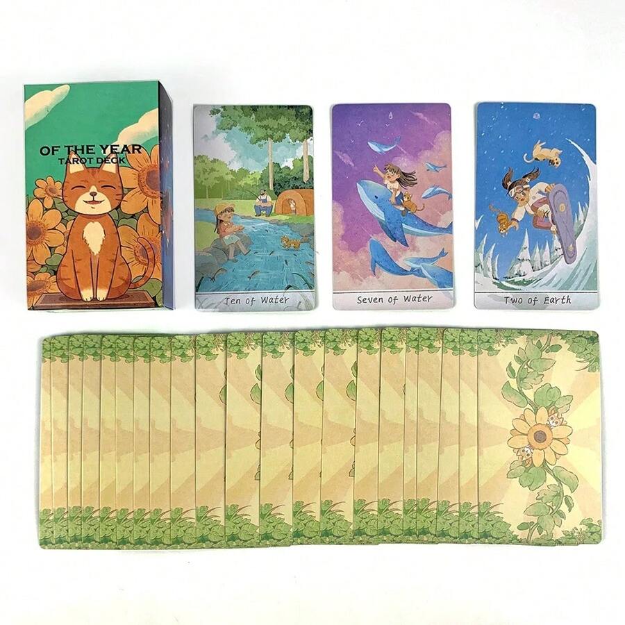 High Quality Tarot Cards, Suitable For Family Gatherings, Friends Parties, Personal Hobbies, And Collection