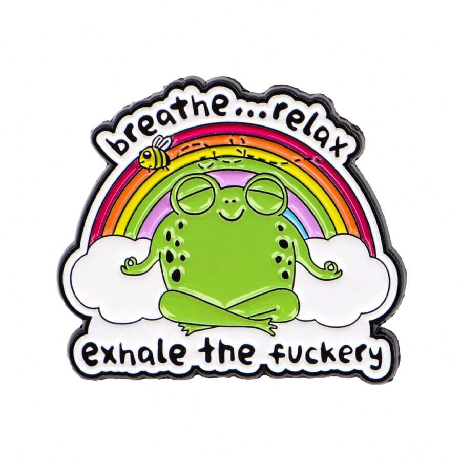 Broche de esmalte divertido, alfileres de solapa, insignias para mochilas, joyería de moda, accesorios para mujeres