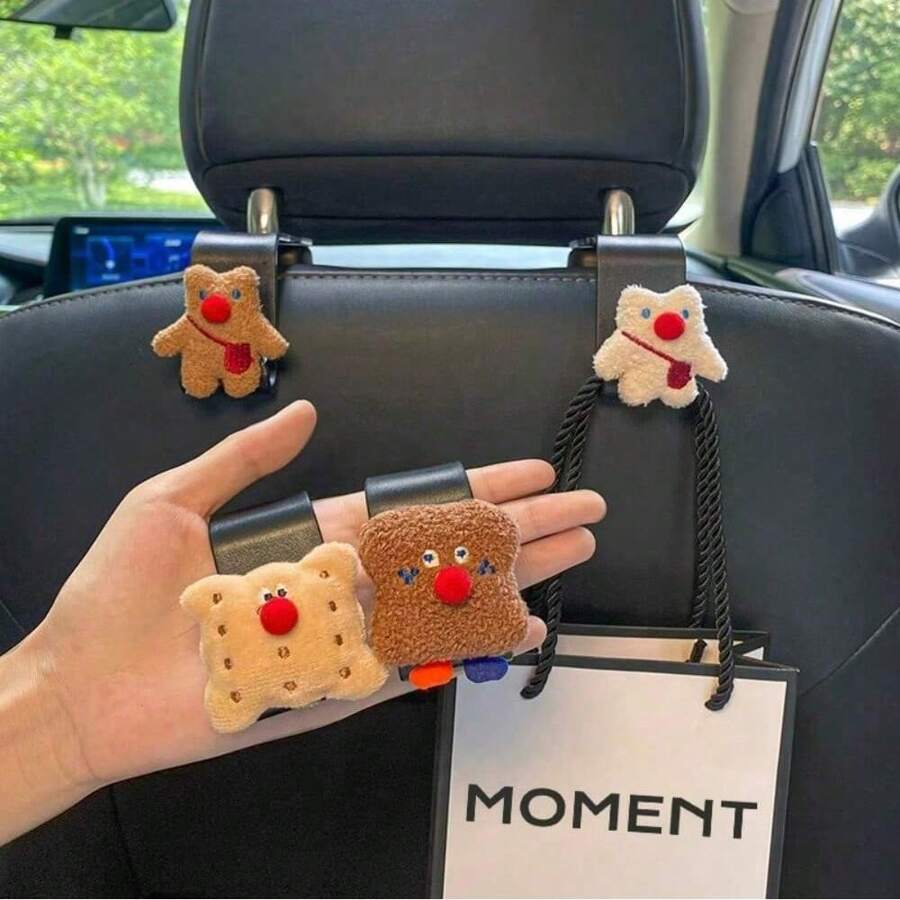 Car Seat Back Hanger, Cute Multi-Function Car Hook, Car Interior Decor Hanger