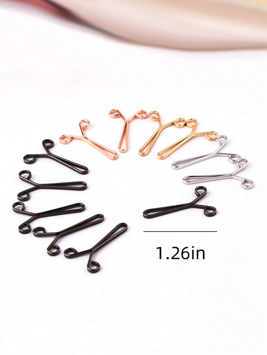 12 Stücke Metall U-förmige Schal Clips, Schalhalter