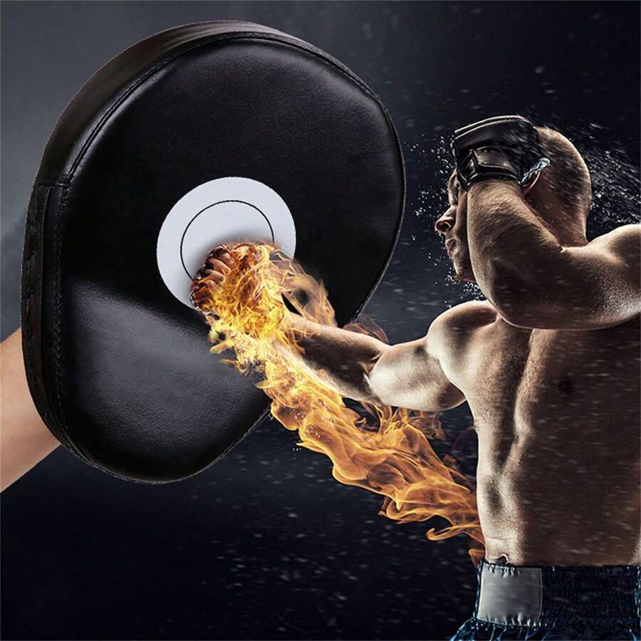 1pc Martial Arts Training Equipment Bending Boxing Mat Thai Karate Durable Polyurethane Foam Hand Kicking Target Focus On Hitting High Quality Combat Sports Gear