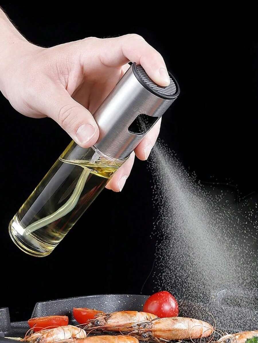 1 Peça Garrafa Spray de Azeite, Garrafa Spray de Vidro, Utensílios de Cozinha para Refeições Saudáveis e Deliciosas, Adequado para Grelhados, Frituras e Saladas