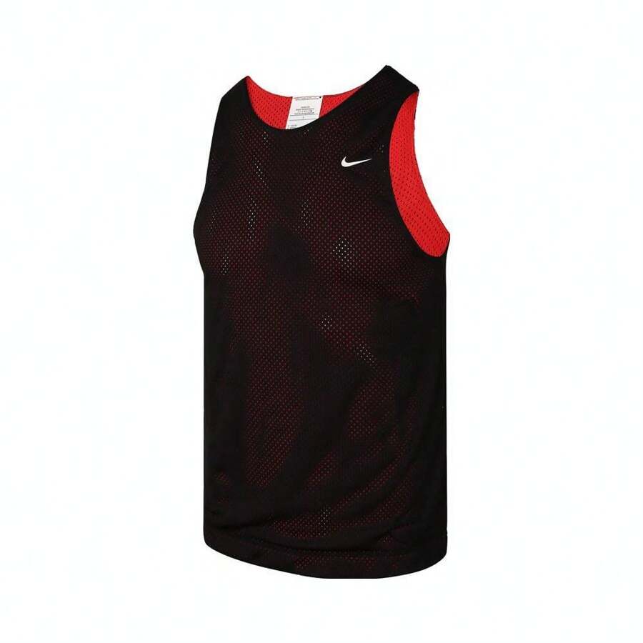 Nike Camiseta deportiva reversible para niños preadolescentes NK DF FZ5242-010