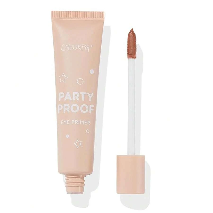 Imprimación para ojos a prueba de fiesta de ColourPop - Imprimación de sombras de ojos translúcida para maquillaje de ojos de larga duración - Prepara la piel para una aplicación de maquillaje suave - Translúcido (0.42 Oz)