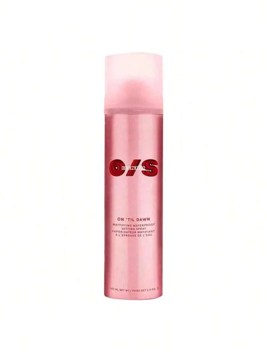 ONE/SIZE By Patrick Starrr One Size By Patrick Starrr On 'Til Dawn Mattifying Waterproof Setting Spray For Long Lasting Face Makeup, All Day Matte Finish, Light Finishing Spray, 3.4 Oz/ 143 ML