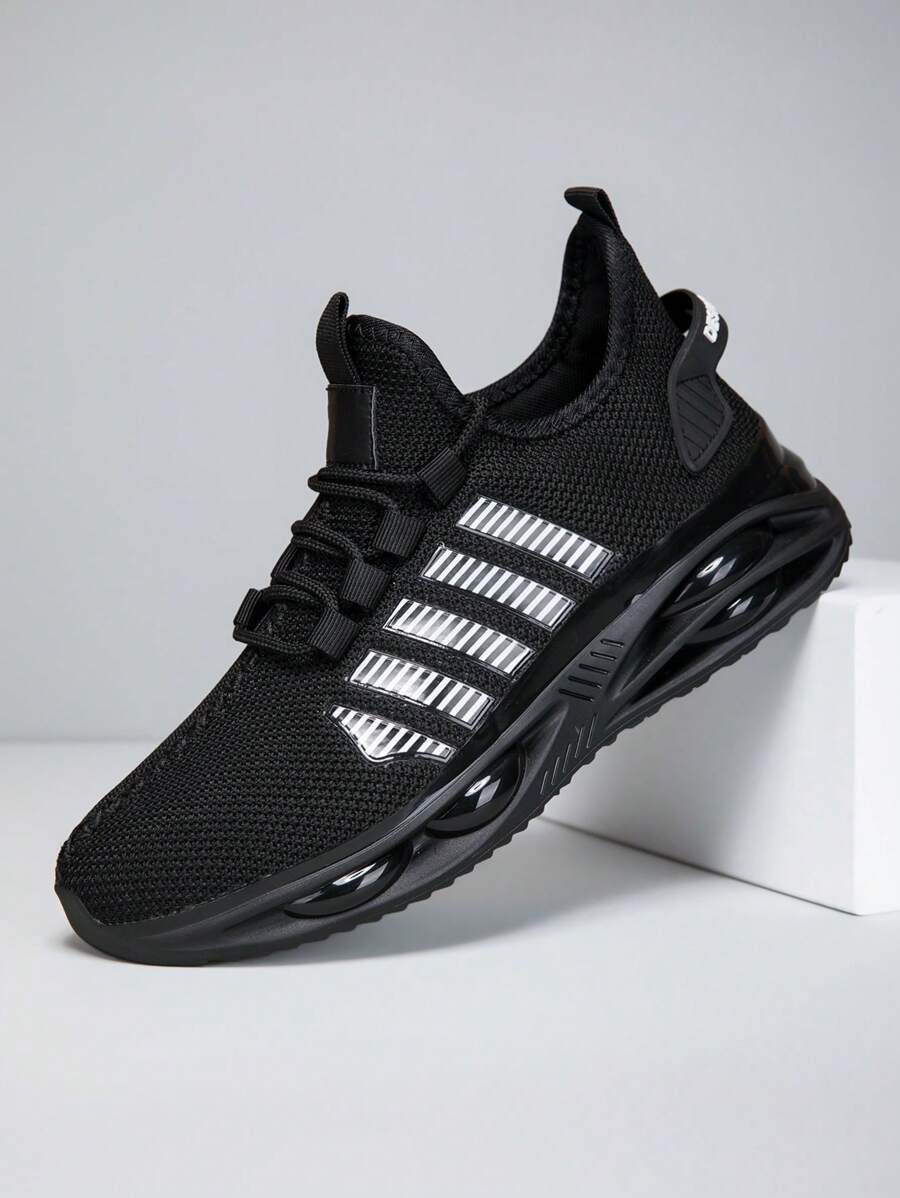 Herren Low-Top Schnürschuhe Atmungsaktiv Rutschfest Langlebig Mode Lässig Vielseitig Laufschuhe