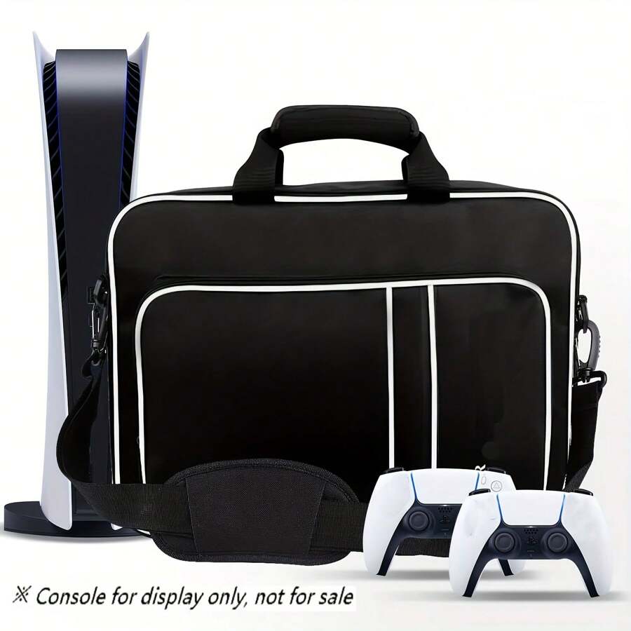 Carrying Case Compatible With PlayStation5 Console Travel Bag For PlayStation5 Carrying Case+ For P5 Slim/P5 Stand And Cooling Station