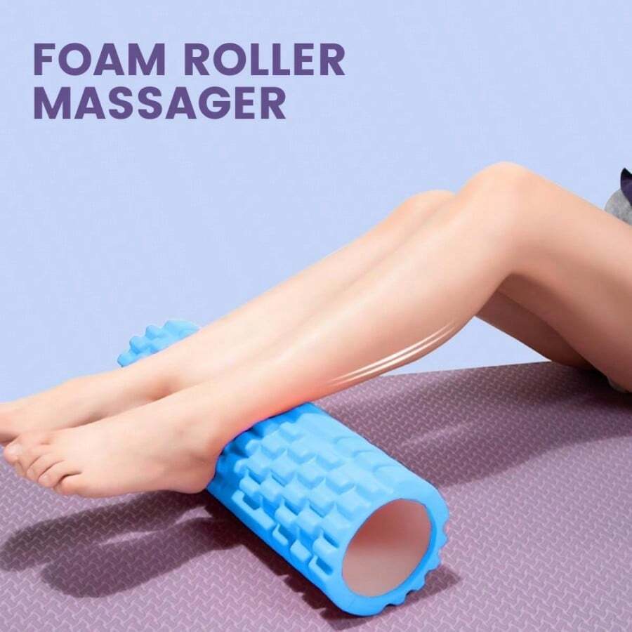 30cm Strong Foam Roller Medium Density Deep Tissue Massager For Muscle Massage Fascia Trigger Point Release EVA Material