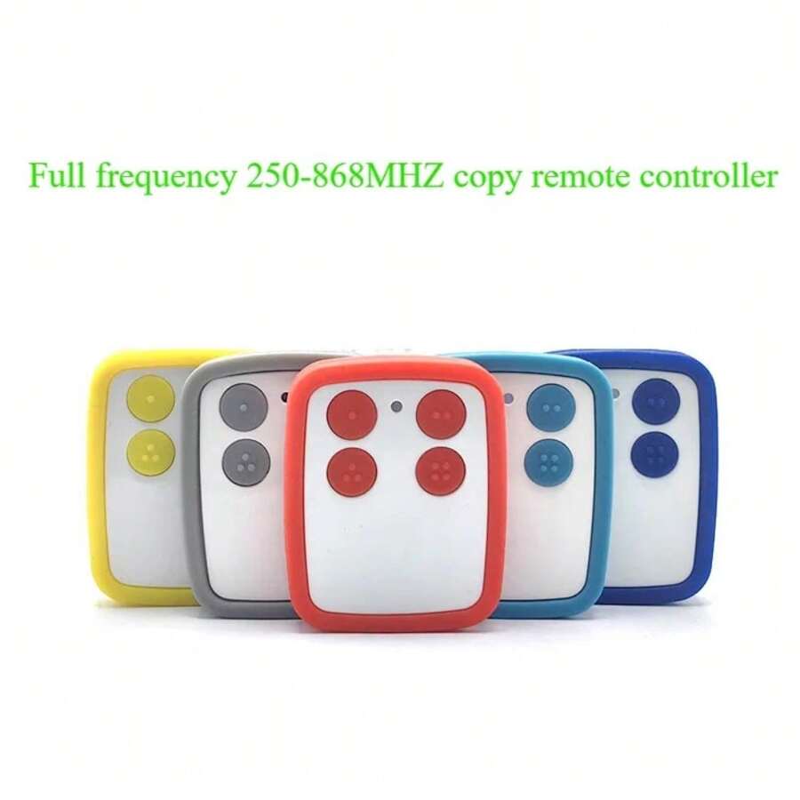 Control remoto de múltiples frecuencias 250-868 MHz compatible con código rotativo - Control remoto para puerta de garaje, puerta enrollable, puerta de entrada