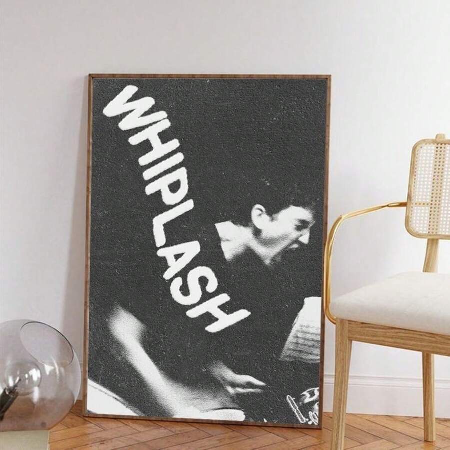 1 pezzo cartellone del film Whiplash, dipinto su tela vintage classico, decorazione per la casa, opera d arte murale, con cornice optional