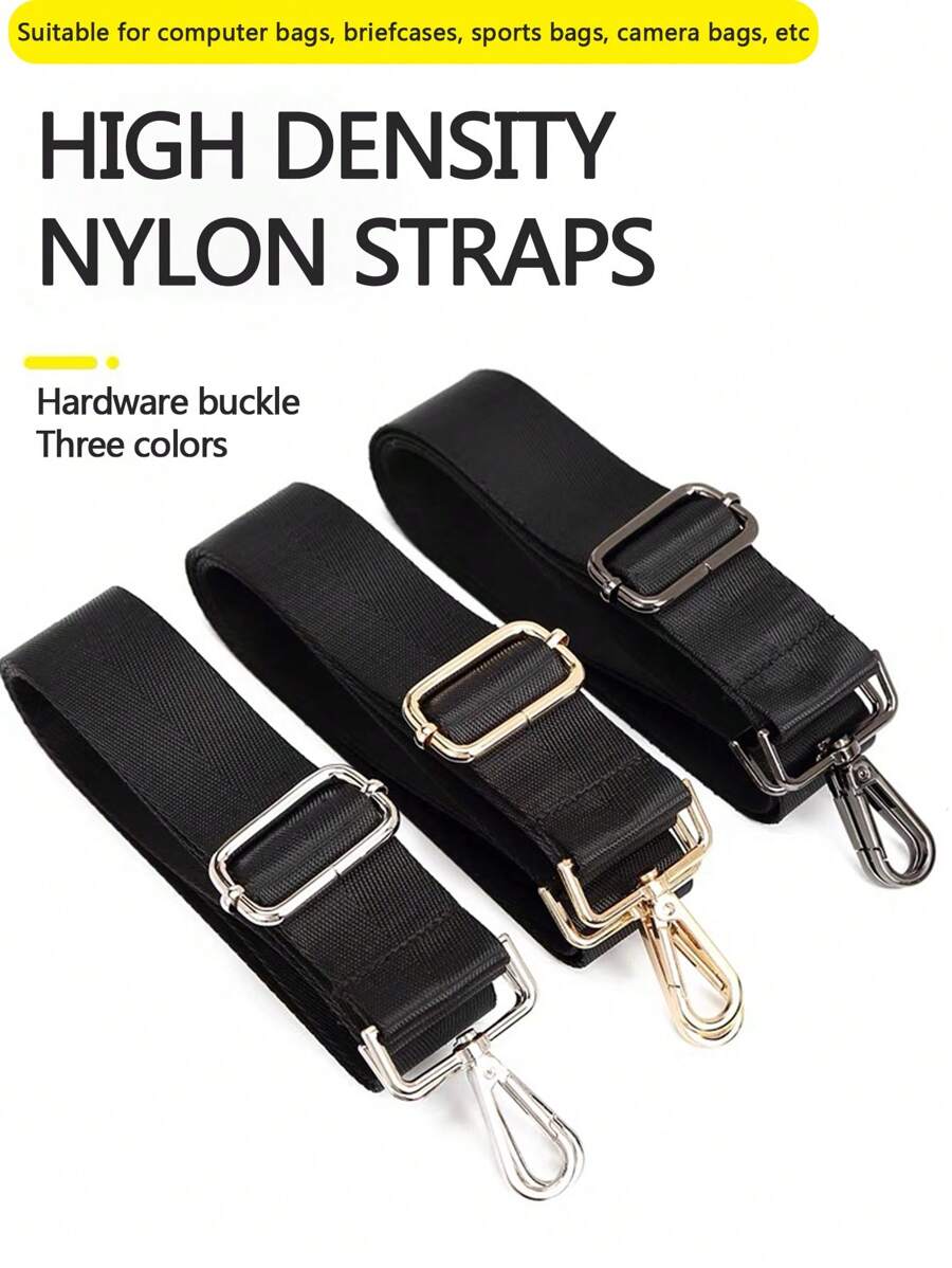 Alça de ombro de nylon de 130 cm de largura e espessura, minimalista e prática multiuso