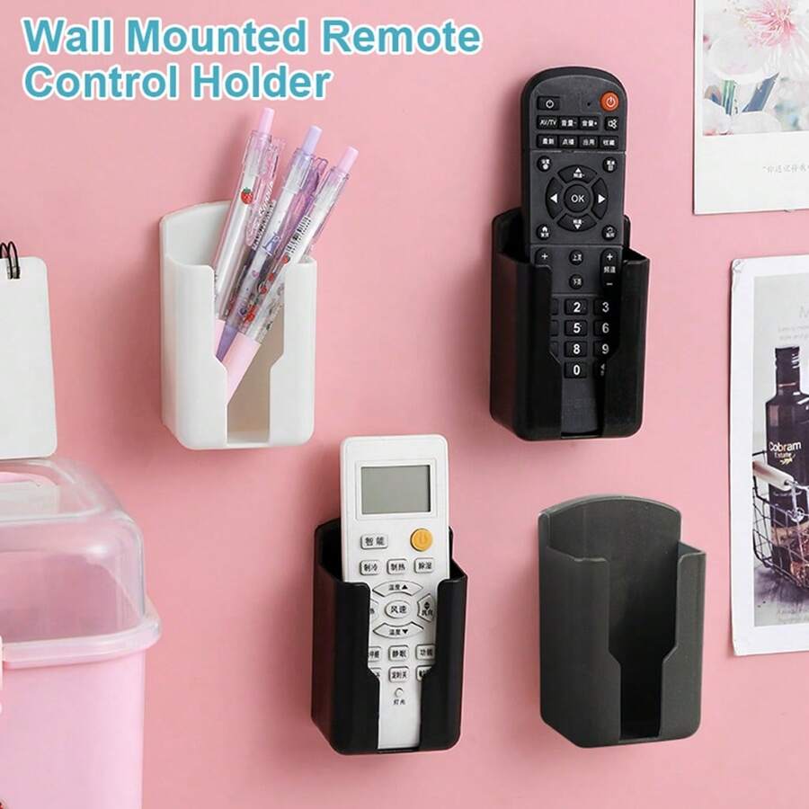 1 Wireless Remote Control Brackets, Orderly Organizer, Air Conditioning Storage Box, Non Drilling Wall Bracket