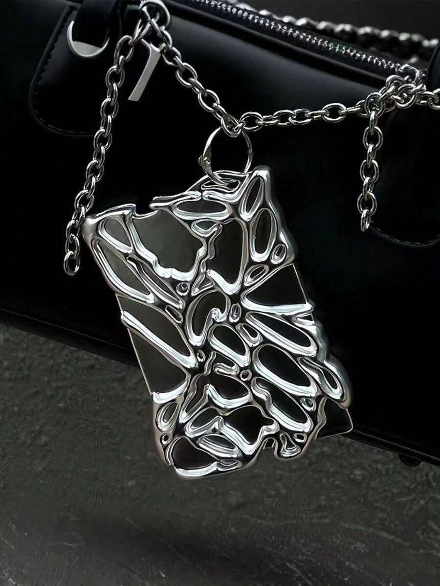 1 Stück, Silber, Harz, Metall-Stil, modelliert, Fotokartenhalter, Pop, Album, Fotoschutzkartenhalter, geeignet für 6,5*9,5cm/2,56*3,74 Zoll Foto, Schulanfang, Straykids, Skz, Straykids Kpop