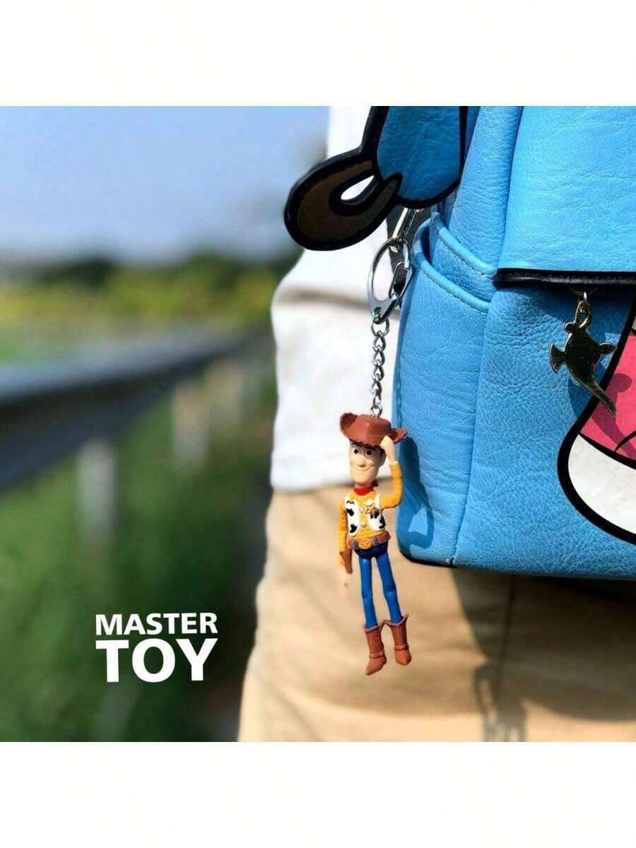 Sanrio Toy Story Buzz Lightyear Hudie Keychain Pendant Cartoon Bag Pendant, School Supplies,Back To School