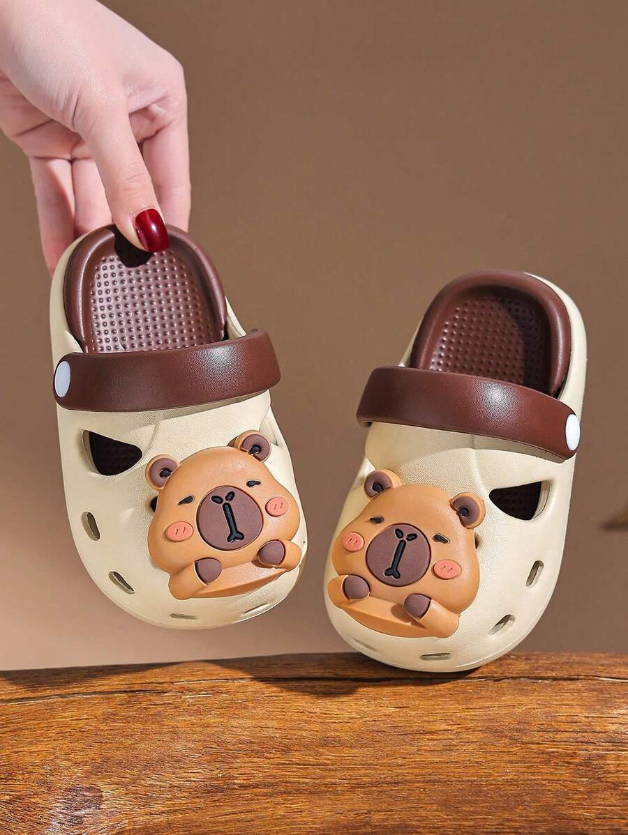 Children's Breathable Slip-On Sandals, Comfortable Beach & Pool Slides For Boys And Girls, Summer