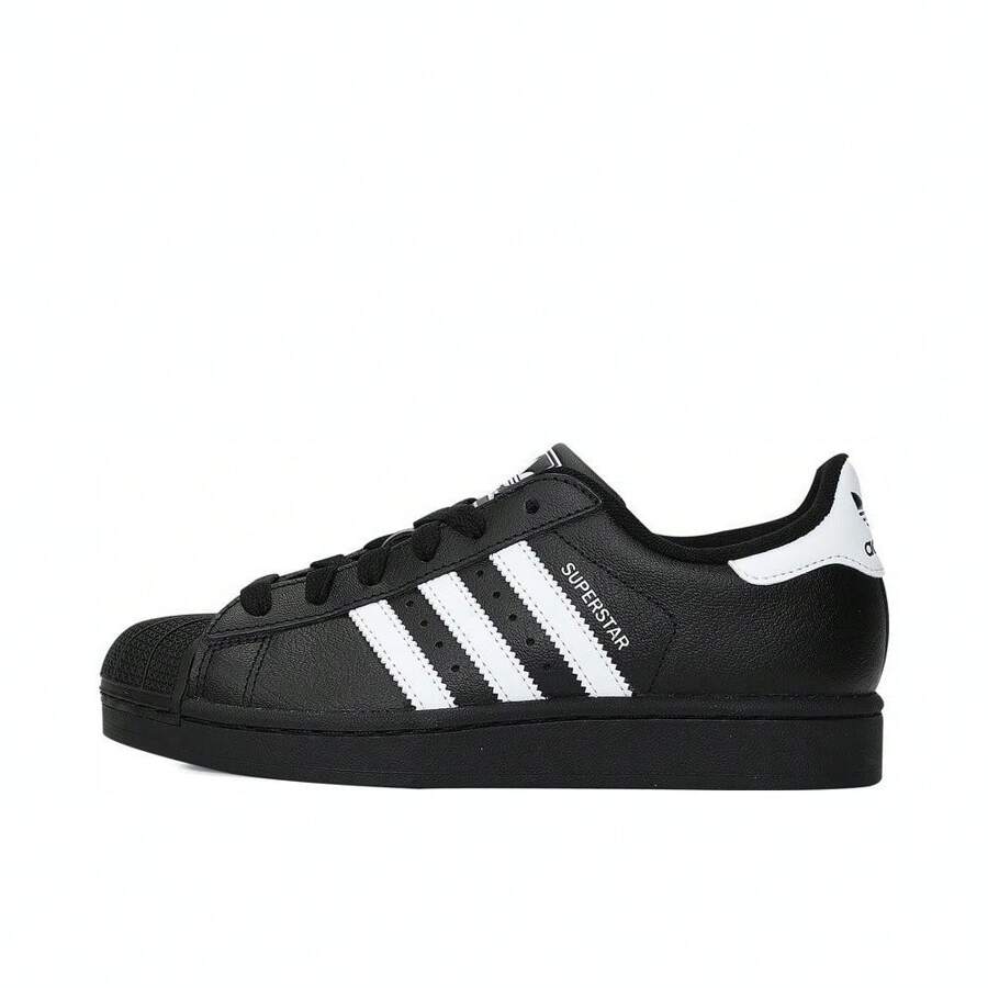 Adidas Zapatillas deportivas casuales de caña baja Superstar II, código de estilo: JH9977, para adolescentes