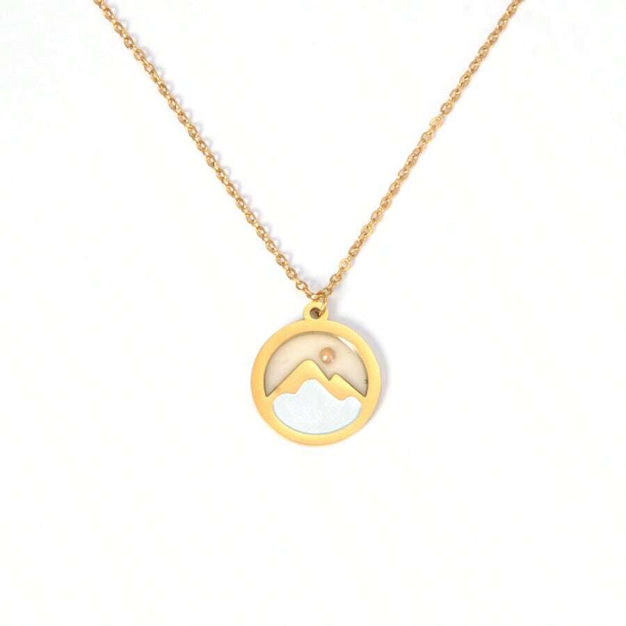 1 pièce Collier Femmes foi inspirante religieuse chrétienne en argent/or "Déplace les montagnes" - Cadeaux de remise des diplômes pour elle, filles