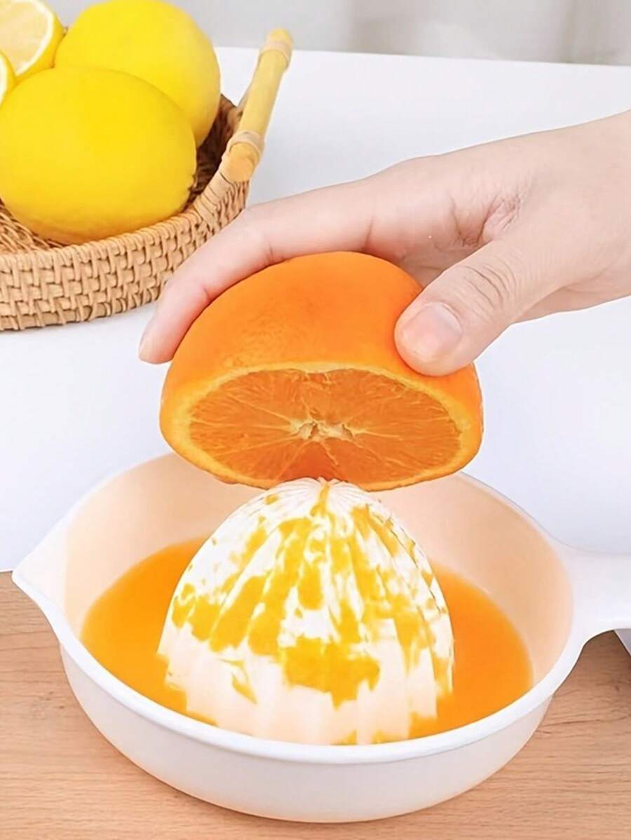 1/2 Stücke Arbeitsplatten-Zitrussaftpresse zum Drehen & Entsaften, spezielles Werkzeug für Orange und Zitrone, manueller Mini-Küchengebrauch für Orangen- und Zitronensaft, Saftpresse-Spezial, mühelose Frischsaftextraktion für Zitronen, Limetten und Orangen, geeignet für Orangen, Zitronen und Granatäpfel, ideale Wahl für Küche, Party und Bar