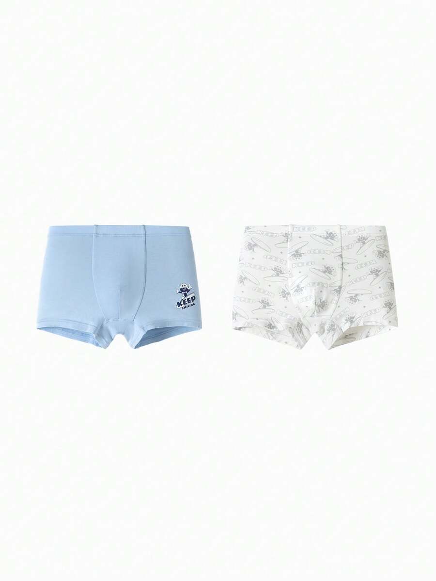 Balabala Boys' Briefs Children's Boxer Shorts Pack Of Two