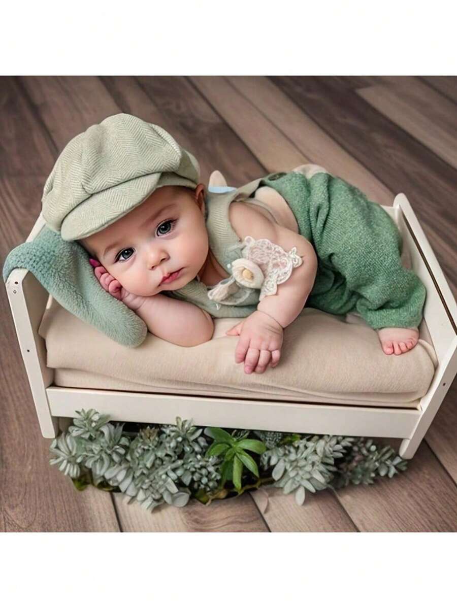 Lovely Infant Baby Jumpsuit Costume Photo Clothes Newborn Photography Props Bodysuit Suit Clothing