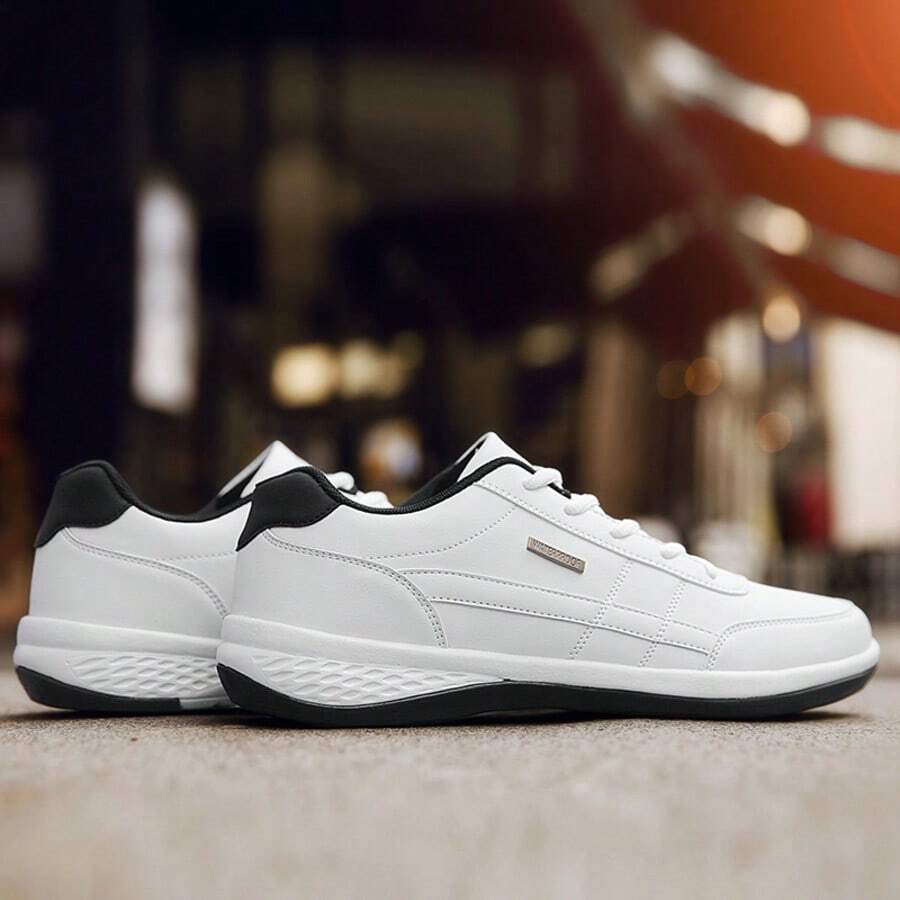 Plus Size Men & Women's Flat Sole Running Shoes, Outdoor Sports Shoes, Comfortable Fashion Versatile Casual Sneakers