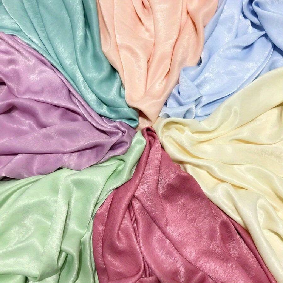 1 Piece Of Chiffon Fabric, A Light And Breathable Fabric For Spring And Summer, A Soft Decorative Fabric, Hand-Stitched Diy Fabric