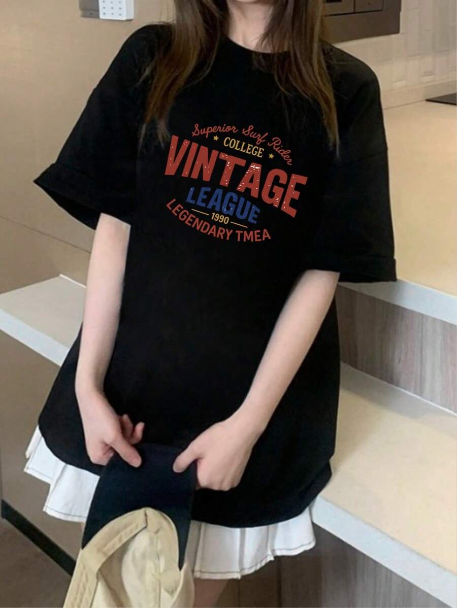 200g Pure Cotton T-Shirt 2025 Summer Ladies New Short Sleeve Pure Cotton Holiday Pattern Short Sleeve Round Neck Couple Wear Small Shirt Tops