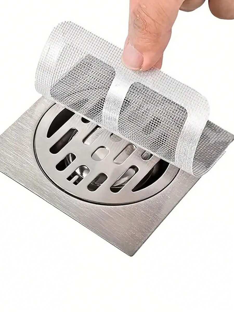 100/50pcs Drainage Filter Cover, Used For Hair Plugs, Insect Proof Silicone Filters, Household Bathrooms, Kitchens, Bathtubs, Sinks, Cockroach And Odor Prevention,Shower & Tub Hair Catcher - Painless, Easy Installation, Drain Filter Stickers, Shower