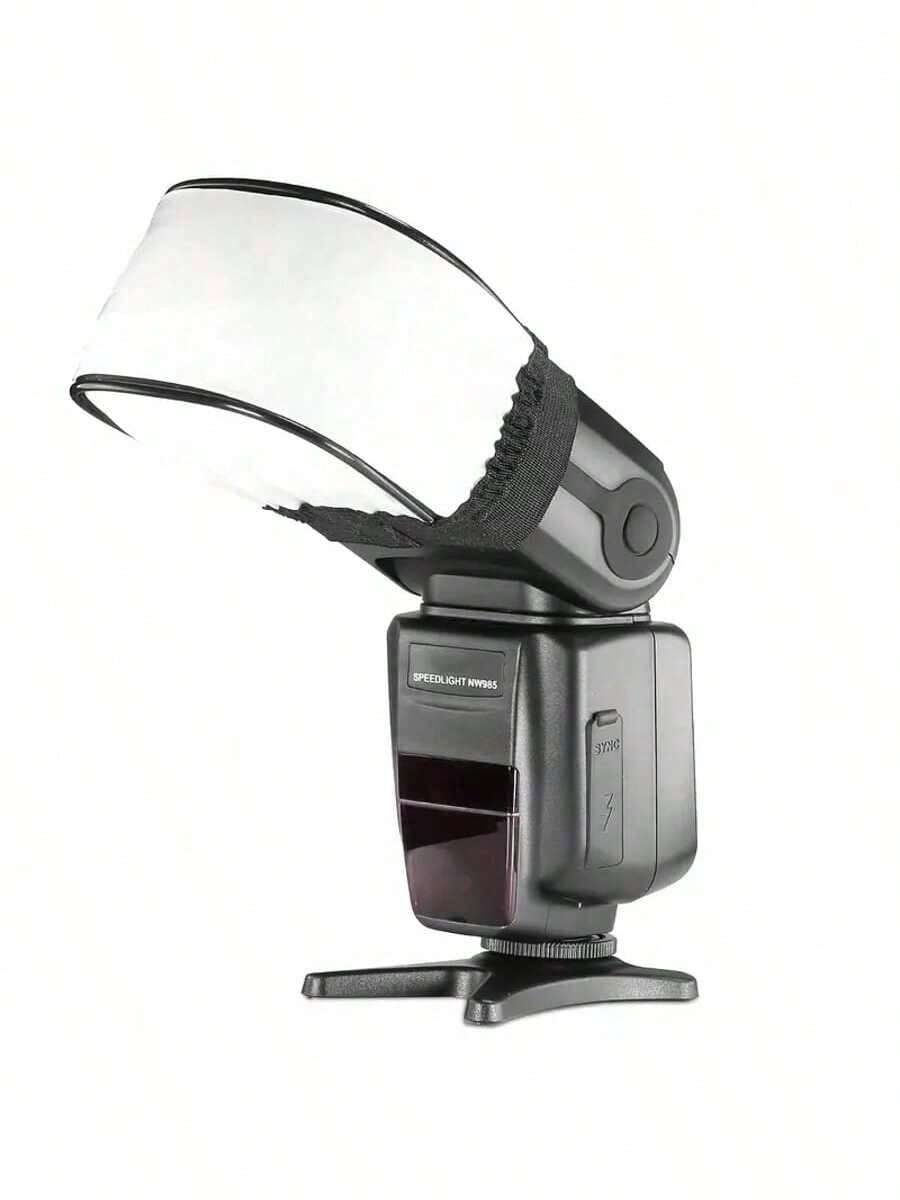 2 Stück Kamera Aufsteckblitz Softbox, kompatibel mit Canon, Nikon, Godox, Yongnuo, TT560 NW550 NW561 NW570 NW580 NW625 NW635 NW-670 750II NW645 NW655, Fotografie Zubehör, Kamera Zubehör