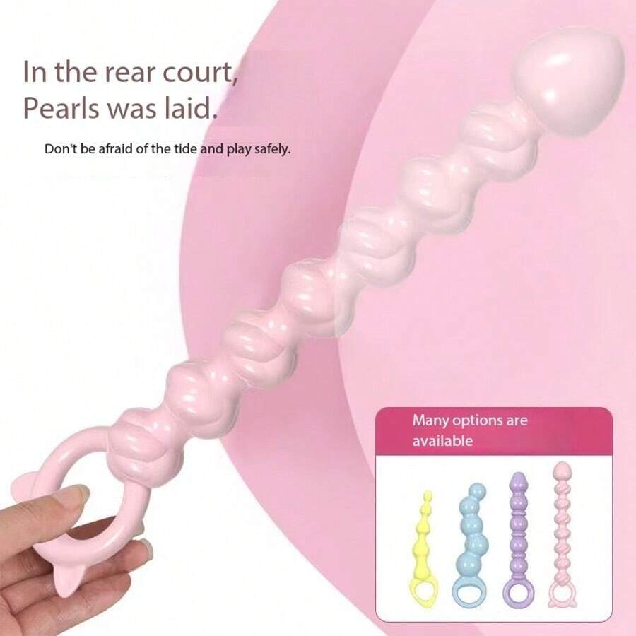 Pull-On Anal Plug Series Four Soft Pull-Off Couples' Room Fun Products Sex Toys - Perfect For Beginners To Advanced Users
