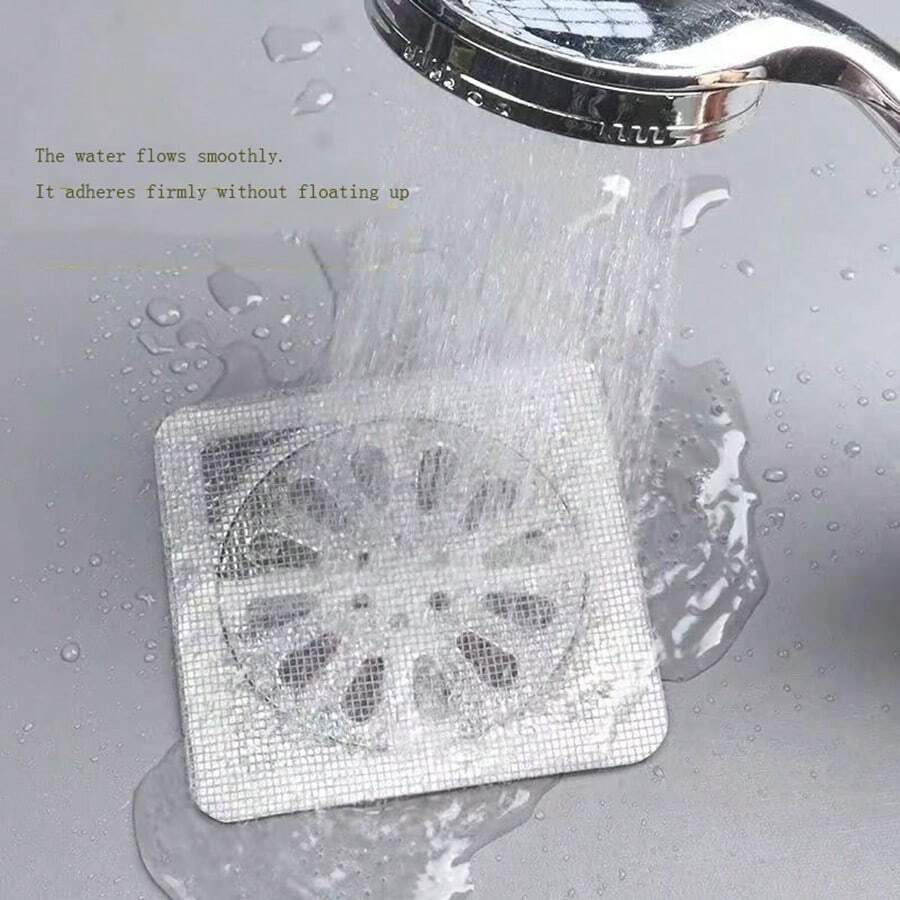 Einweg-Abflussfilter, Küchenspüle Fangkorb, Bad Badewanne Haar Abfangsticker, Ablauf Stöpsel Anti-Verstopfung Aufkleber