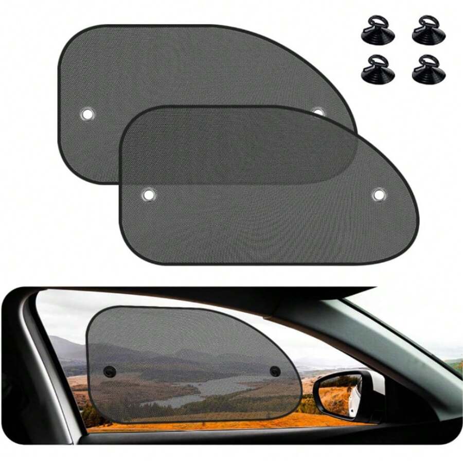 Car Sunshade, Universal Anti-Reflection Window Side Guard Folding Light Shield Summer Sun Protection Heat Insulation Sun Shield