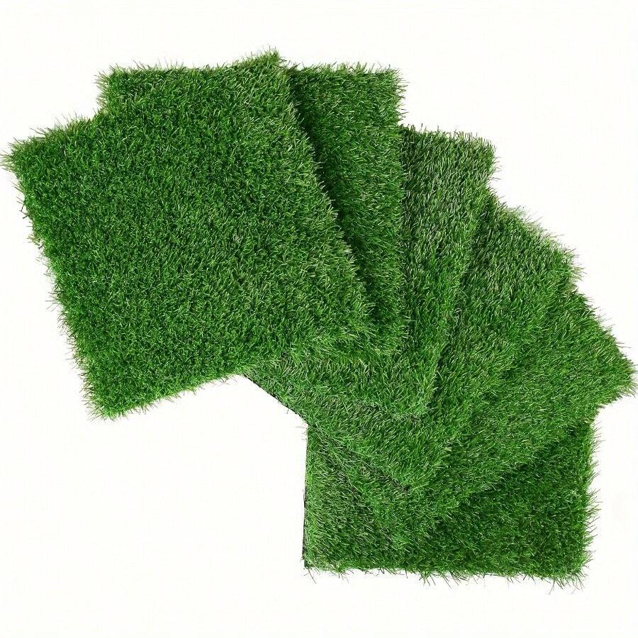 1 pièce Matériau de décoration Mousse artificielle Gazon micro-paysage DIY, Tapis de mousse artificielle Plante verte extérieure