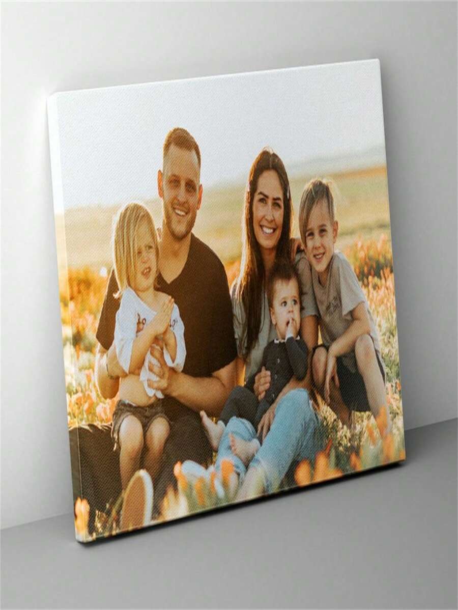 Custom Picture Canvas Wall Art – Personalized Poster Print For Boyfriend, Girlfriend, Parents, And Friends – Best Gift Idea For All Celebrations Like Graduation, Birthday, Anniversary, Or Romantic Holidays Like Valentine's Day