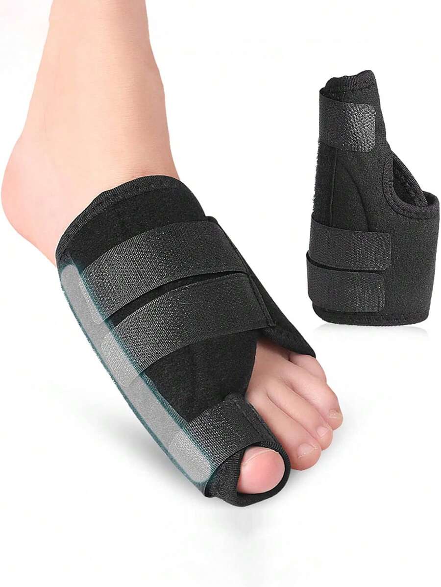 Toe Separator Socks With Built-In Support Panels, Adjustable Elastic, Anti-Friction, Comfortable Toe Area