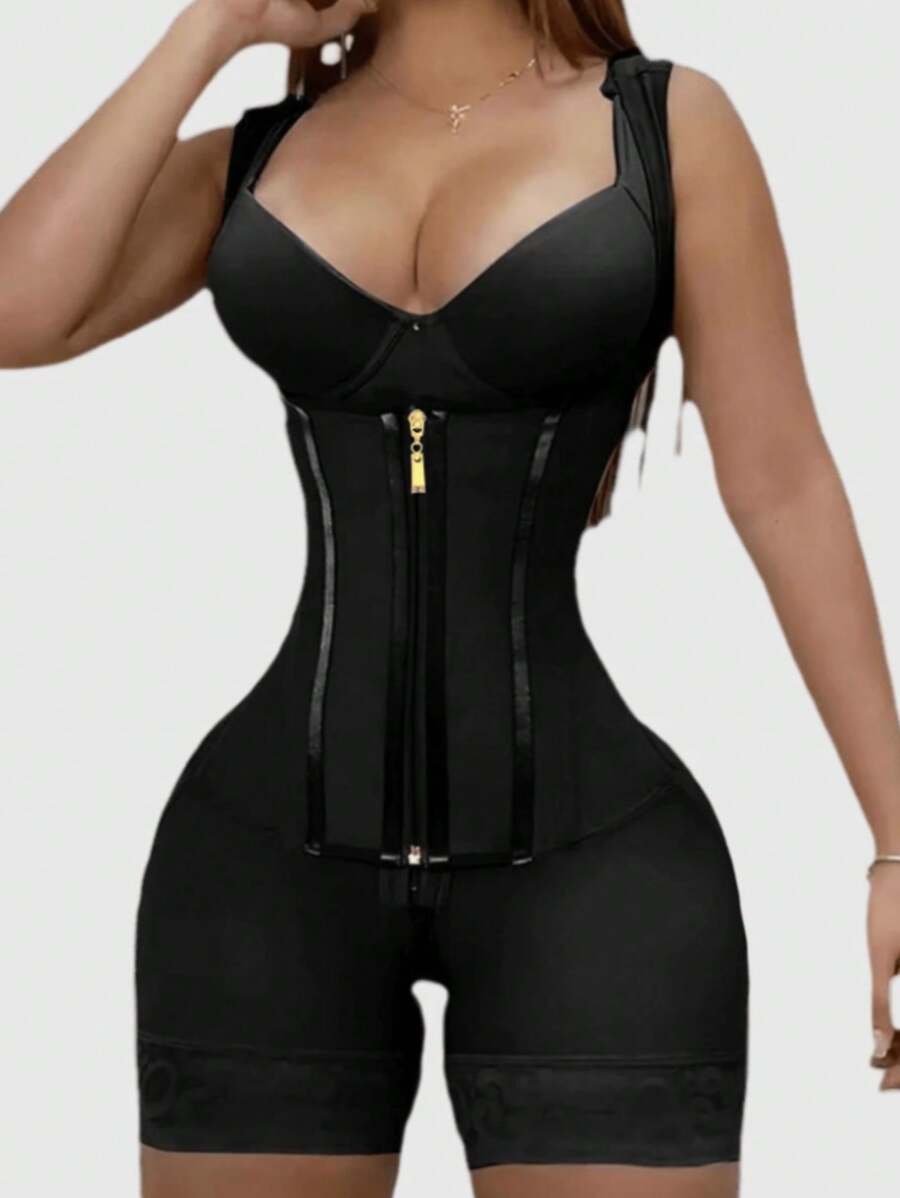 Nouveau style de pantalon moulant les hanches et la taille, vêtement amincissant, gilet moulant, corset de contrôle abdominal, pièce unique pour le maintien du dos, tenue de gestion du corps pour soulever les fesses.