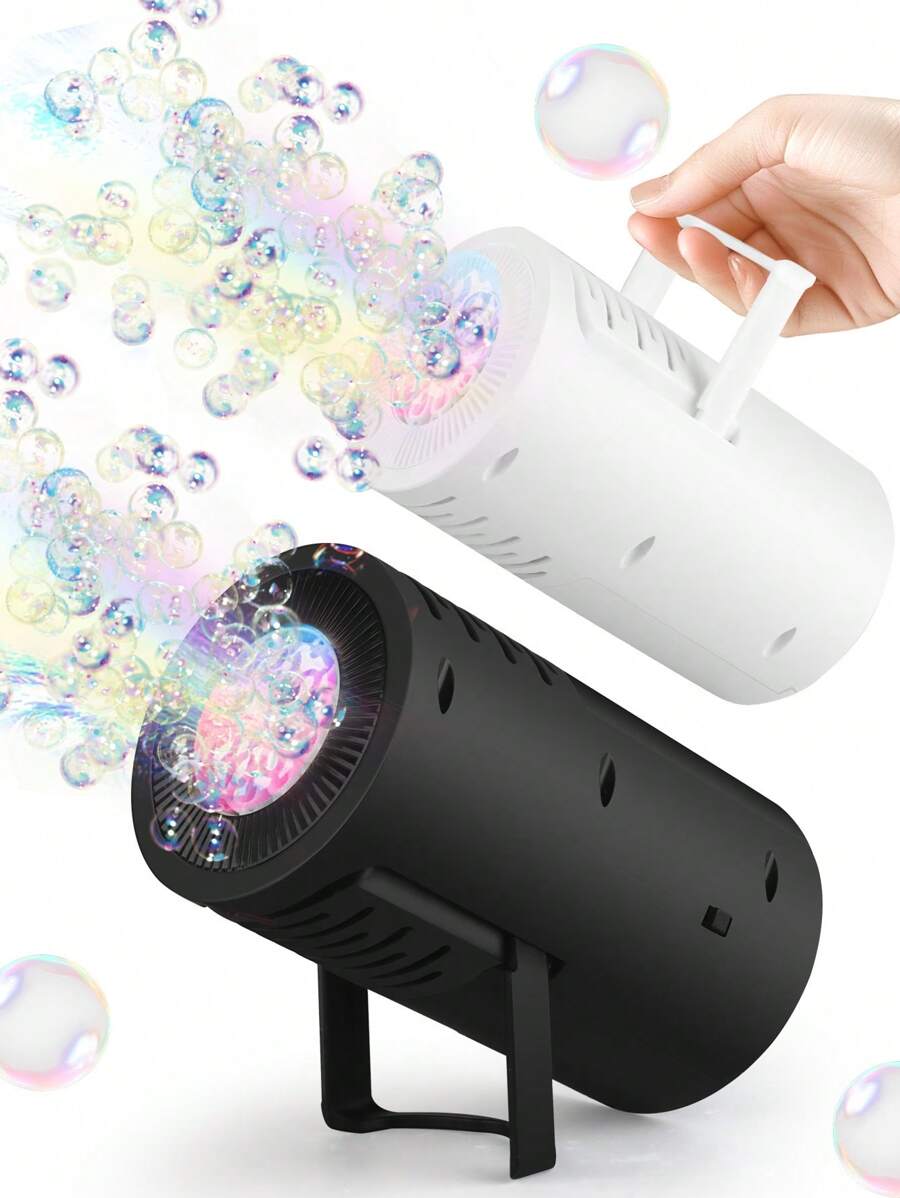 Kids Handheld Automatic Bubble Machine, Fun Bubble Blower Toy For Boys And Girls Birthday Party, No Battery Included, No Bubble Liquid Included