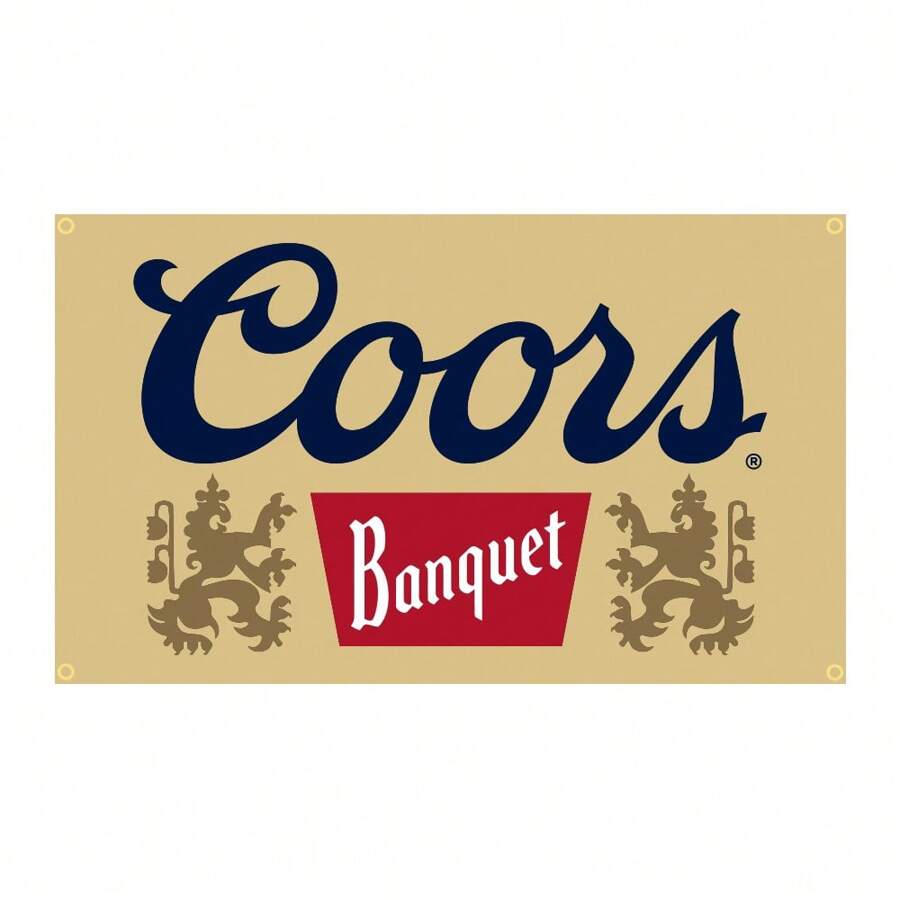 Bier Flagge 3x5 Fuß cooles Bier Banner mit Messing Ösen für College Studenten Zimmer Dekoration, Outdoor, Partys, Geschenk