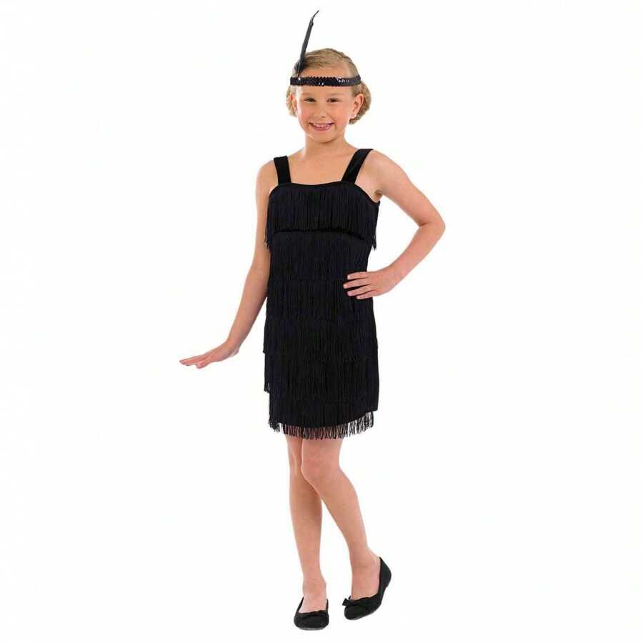 Morph Costumes Disfraz infantil de los años 20 de Fun Shack | Disfraz vintage para niña | Perfecto para fiestas temáticas y disfraces divertidos