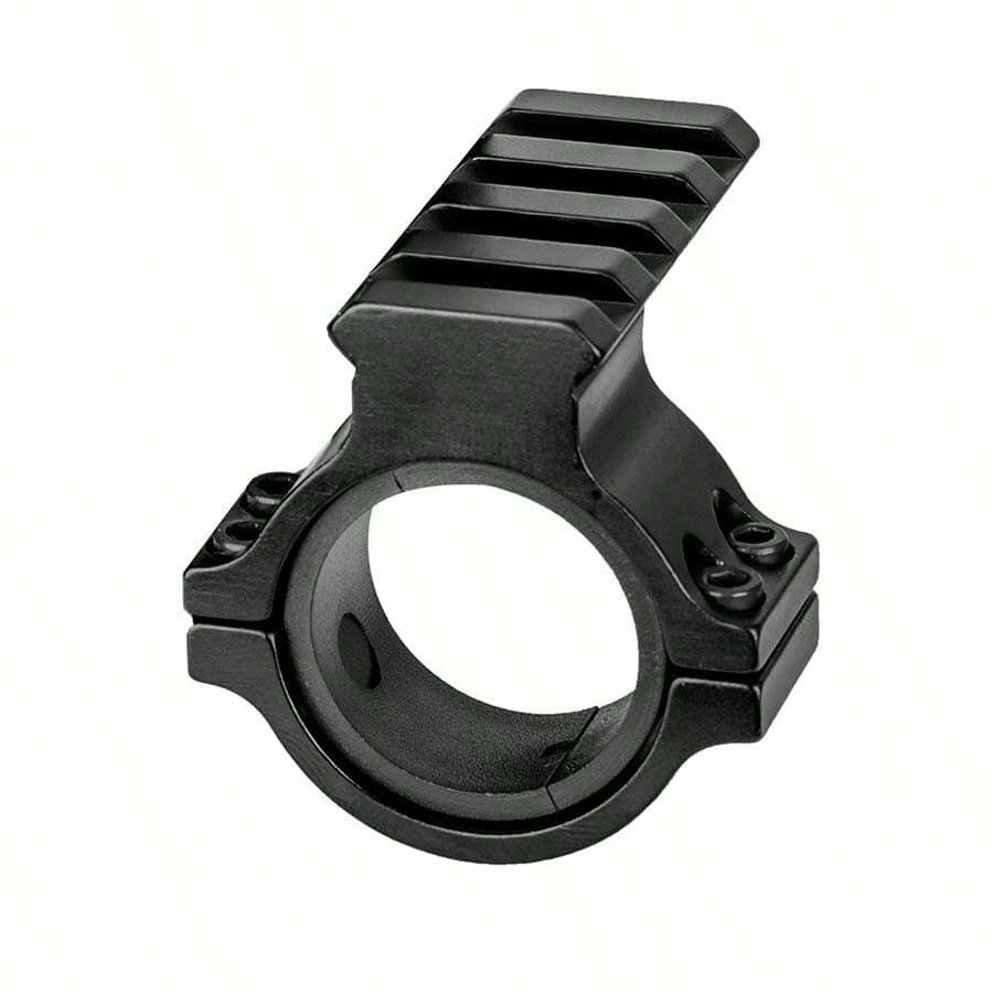 Accesorio de linterna táctica: Anillos de acero desmontables rápidos de 30 mm y 25,4 mm, abrazadera de montaje para mira telescópica para caza