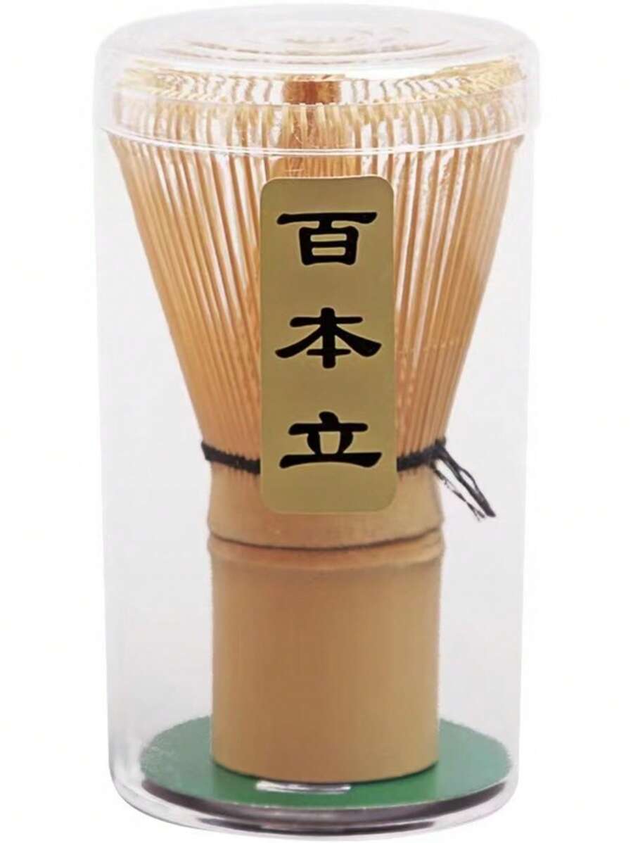 Matcha Whisk, 100% Natural White Bamboo, Traditional Japanese Chanoyu Tea Powder Brush, Tea Ceremony Accessory Back To School
