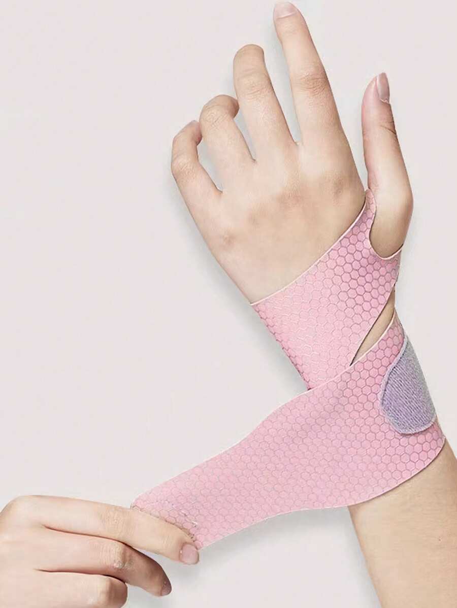 Verstellbare Handgelenkstütze mit Sehnenfixa-tionsriemen, dünner, atmungsaktiver Gelenksprotektoren, rutschfest, unisex, für Fitness, Badminton, Tennis, beidseitiger Klettverschluss, 360° Umgebungsdruck, hochelastisches Nylonmaterial, schweißabsorbie-rend und schnelltrocknend, nicht muffig, Sport-Reha-Schutzausrüstung, Sehnenscheidenentzündungsschutz, Handgelenkbandagen, Krafttraining Handgelenkstütze