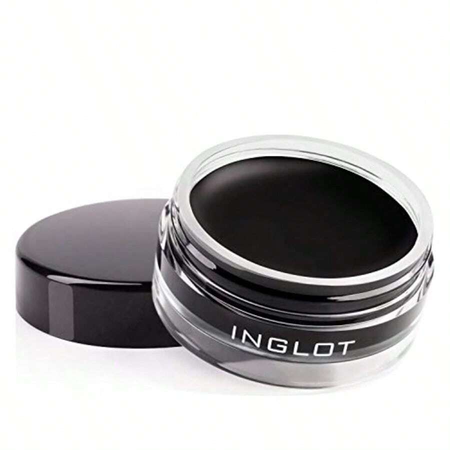 INGLOT Eyeliner Gel 77 Gel Eyeliner Matte Black Eyeliner High Intensity Pigments 5.5 G 0.19 US OZ