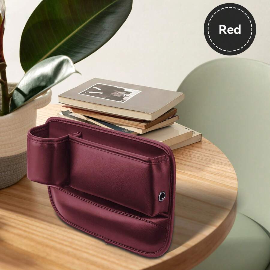 2-Pack Car Seat Gap Filler Organizer, Superior Leather Seat Gap Filler Organizer Storages For Car With Cable Hole Can Holders Phone, Sunglasses, Cup Holder Gap Bag Storage Box With Non-Slip Design, Universal Fit For Central Console Higher Than Seat, Multifunctional Console Side Pocket AccessoriesKeys 8in/30cm(L)*8.26in/20cm(H)*2in/5.08cm(W),Benefits Of A Car Gap Seat Filler Organizer,Prevents Lost Items:Prevents Lost Items: No More Fishing For Your Phone, Keys, Or Other Small Items That Slip Into The Hard-To-Reach Gaps Between Your Seats,Keeps Your Car Clean: By Blocking The Gaps, It Reduces The Amount Of Dirt, Crumbs, And Debris That Can Accumulate In Those Spaces,Improves Organization