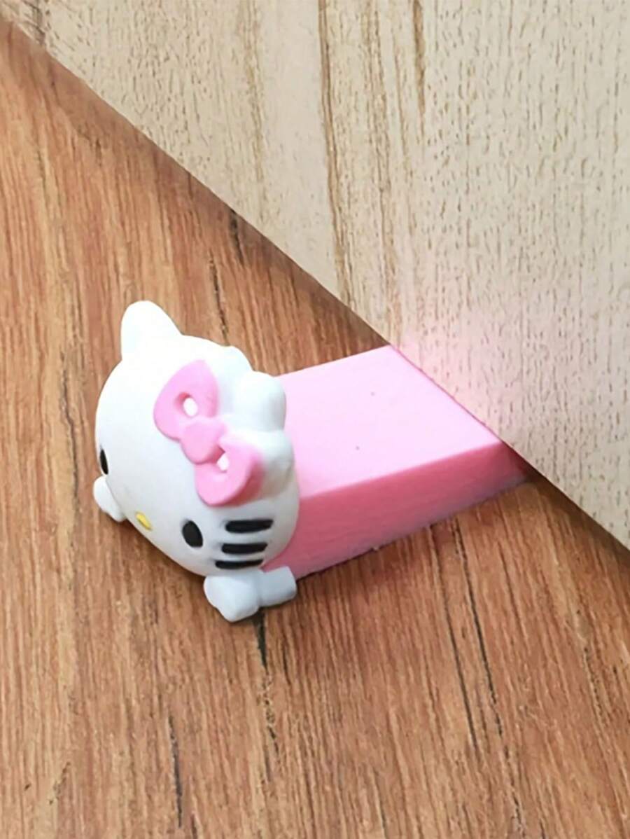 Sanrio 1Pc Hello Kittys Door Stopper Cute Cartoon Printing Design Fun And Safe Barrier Door Accessory(Some Parts May Be Random)