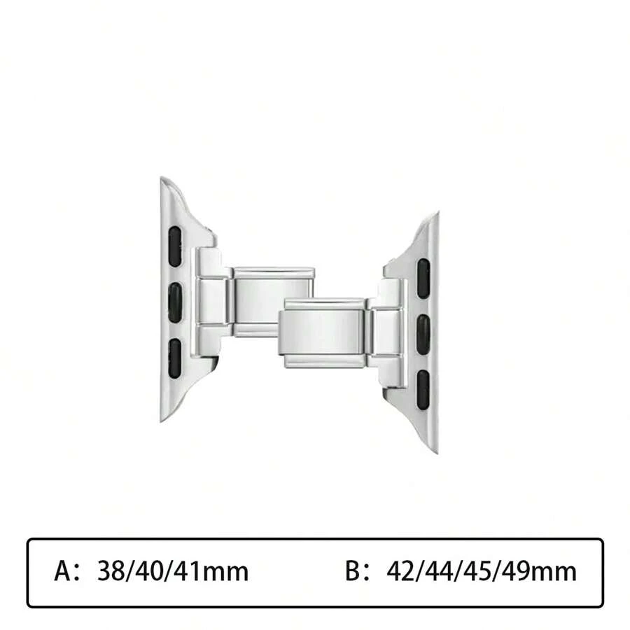 2 sztuki włoskich bransolet z zawieszkami, złącza do paska Apple Watch, kompatybilne z paskiem Apple Watch, wymienny adapter, kompatybilny z Apple Watch