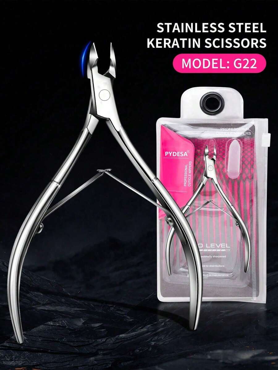 PYDESA Professionelles Nagelhautpflege-Werkzeug-Set, ultra scharfe Nagelhautnipper, effiziente Nagelhautentferner für Finger- und Fußnägel, Maniküre-Pediküre-Werkzeuge für Frauen & Männer, Salon- und Heimgebrauch, 5 mm Backenbreite, Nagelzubehör, Nagelwerkzeuge, Nagelkunst Werkzeuge, Rückkehr zur Schule, Nägel, Nagelwerkzeuge für Aufkleber-Nägel, Maniküre-Pediküre-Werkzeuge