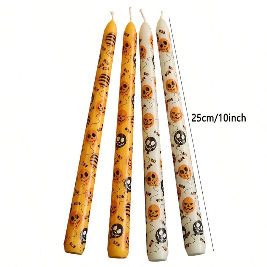 European Halloween Creative Long-Stem Candle Horror Atmosphere Creator For Ghost Festival Party Lighting, Long Candlestick