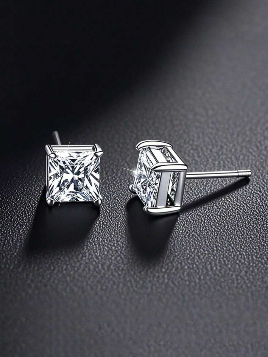 E3222W Men's Earring / Ear Stud, Minimalist And Practical, Multi-Functional