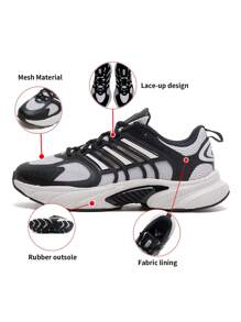 Black/Metallic Silver/White